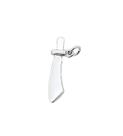 PINGENTE AVULSO ESPADA EM RÓDIO BRANCO - Joia Elegante