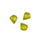 Pingente Bacalhau 11x10mm 100pçs Verde Acrílico Biju 50g