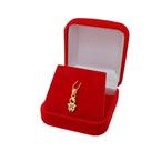 Pingente Banhado a Ouro 18K Menino Com Pedra Azul Bijou Art