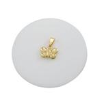 Pingente Banhado a Ouro De Borboleta Lisa Bijou Art