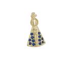 Pingente Banhado a Ouro De Nossa Senhora Aparecida Bijou Art Pingente Banhado a Ouro De Nossa Senhora Aparecida Bijou Art