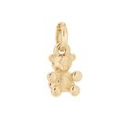 Pingente banhado ouro 3x 24k 18k e 22k feminino infantil no formato urso de pelúcia rommanel 542164 Pingente banhado ouro 3x 24k 18k e 22k feminino infantil no formato urso de pelúcia rommanel 542164