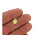 Pingente Batismo Em Ouro 18K/750 9mm + Nota Fiscal (cod6y)