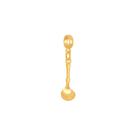 Pingente Berloque Folheado A Ouro 18K Concha