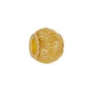 Pingente Berloque Folheado A Ouro 18K Murano Telado Pingente Berloque Folheado A Ouro 18K Murano Telado