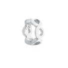 Pingente Berloque Mini Separador Símbolo do Infinito Prata 925 Pingente Berloque Mini Separador Símbolo do Infinito Prata 925