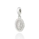 Pingente berloque oval rommanel prata 925 feminino nossa senhora das graças cravejado pedra zircônias 840155 Pingente berloque oval rommanel prata 925 feminino nossa senhora das graças cravejado pedra zircônias 840155