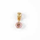 Pingente Berloque Pendente Ponto de Luz Zircônia Folheado Ouro 18k Pingente Berloque Pendente Ponto de Luz Zircônia Folheado Ouro 18k