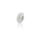 Pingente berloque separador 5,0mm zircônia branca prata 925 Pingente berloque separador 5,0mm zircônia branca prata 925
