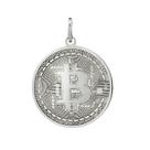Pingente Bitcoin Coleção Hobbies em Prata 925 Pingente Bitcoin Coleção Hobbies em Prata 925