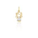 Pingente Boneca em Ouro 18k