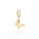 Pingente borboleta banhado a ouro 542730 Rommanel Pingente borboleta banhado a ouro 542730 Rommanel
