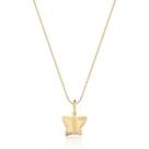 Pingente Borboleta Chapa Delicado Ouro 18k P50 Pingente Borboleta Chapa Delicado Ouro 18k P50