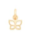 Pingente Borboleta Ouro 18 k Peso 1.10 Gramas 15 mm Pingente Borboleta Ouro 18 k Peso 1.10 Gramas 15 mm