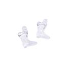 Pingente Bota Acrílico Transparente 9x14mm 10pçs 5g
