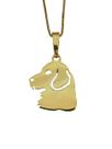 Pingente Cachorro Golden Retriever Ouro 18k - 1.86