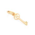 Pingente chave cromossomo folheado a ouro 542703 Rommanel