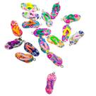 Pingente chinelo infantil miçangas para bijuterias divertidas colar pulseiras