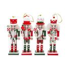 Pingente Colorido De Soldado Quebra-Nozes Para Pendurar Na Árvore De Natal, Decoração De Natal Para