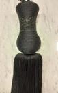 Pingente com Strass - Preto