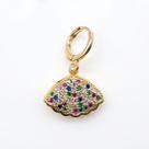 Pingente Concha Colorida Versátil Banhado em Ouro 18K Pingente Concha Colorida Versátil Banhado em Ouro 18K
