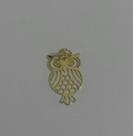 Pingente Coruja Em Ouro 18k Grande