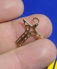 Pingente Cristo Redentor Ouro 18 kilates 0.60 Gramas 19mm x20 mm