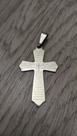 Pingente Crucifixo em aço inox 3cm x 6cm