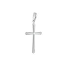 Pingente Crucifixo Polido Prata 925 Kl