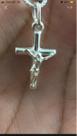 Pingente Crucifixo Prata 925 2 Cm X 1 Cm