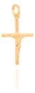 Pingente Cruz Com Cristo, Med. 1,7 X 1,1 Cm 540002