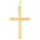 Pingente Cruz Crucifixo De Ouro 18k 750