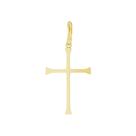 Pingente Cruz Crucifixo Ouro 18k Lisa Espelhada G Pingente Cruz Crucifixo Ouro 18k Lisa Espelhada G