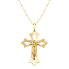 Pingente Cruz Em Ouro 18K Com Cristo Pingente Cruz Em Ouro 18K Com Cristo