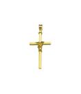 Pingente cruz fio m - banhado a ouro 18k Pingente cruz fio m - banhado a ouro 18k