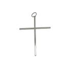 Pingente Cruz Fio Quadrado 5cm