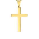 Pingente Cruz ouro 18 kilates 30 mm peso 3 gramas Pingente Cruz ouro 18 kilates 30 mm peso 3 gramas