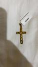 Pingente cruz ouro 18k