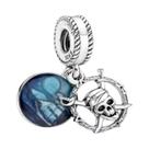 Pingente De Balão De Ar Quente Em Prata Esterlina 925 Para Pulseira De Charms Original Joias Disney