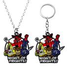 Pingente de chaveiro Five Nights at Freddy's Halloween Night