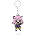 Pingente de chaveiro Spy x Family Anya Forger Chibi Cartoon