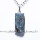 Pingente de Cianita Azul Tipo A em Prata 950 - Pacote com 5 Unidades (20 a 30mm) - Atacado