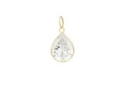 Pingente de gota ouro18k