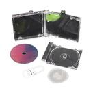 Pingente De Mini Estojo De CD Em Branco NFC 5.3x4.5cm Álbum Memorial Periférico DIY Chaveiro Charme