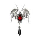 Pingente De Morcego Vampiro Em Cristal Azul, Colar Gótico De Halloween, Joia Punk Com Choker Preto