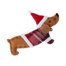 Pingente De Natal Em Forma De Cachorro Dachshund Do Papai Noel, Brinquedo DIY Para Decoração De