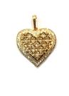 Pingente de ouro 18k cuore di fusione