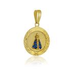 Pingente De Ouro 18k Nossa senhora