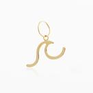 Pingente de Ouro 18k Onda Ondinha Lisa Pingente de Ouro 18k Onda Ondinha Lisa