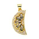 Pingente de Pantera, Leão e Leopardo Banhado a Ouro 18k com Zircônia - Para Joias DIY Pingente de Pantera, Leão e Leopardo Banhado a Ouro 18k com Zircônia - Para Joias DIY